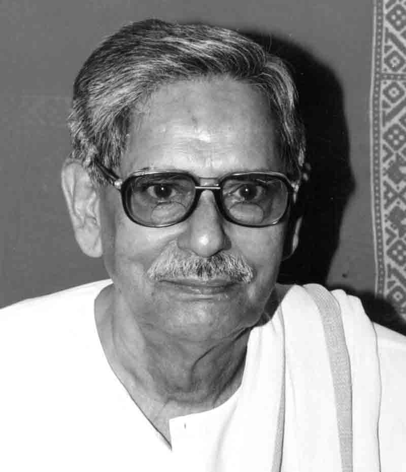 Benoy Krishna Konar wearing glasses and a white shirt